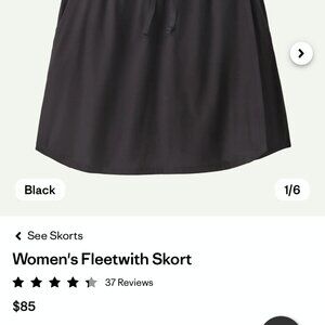 Womens Patagonia Skort